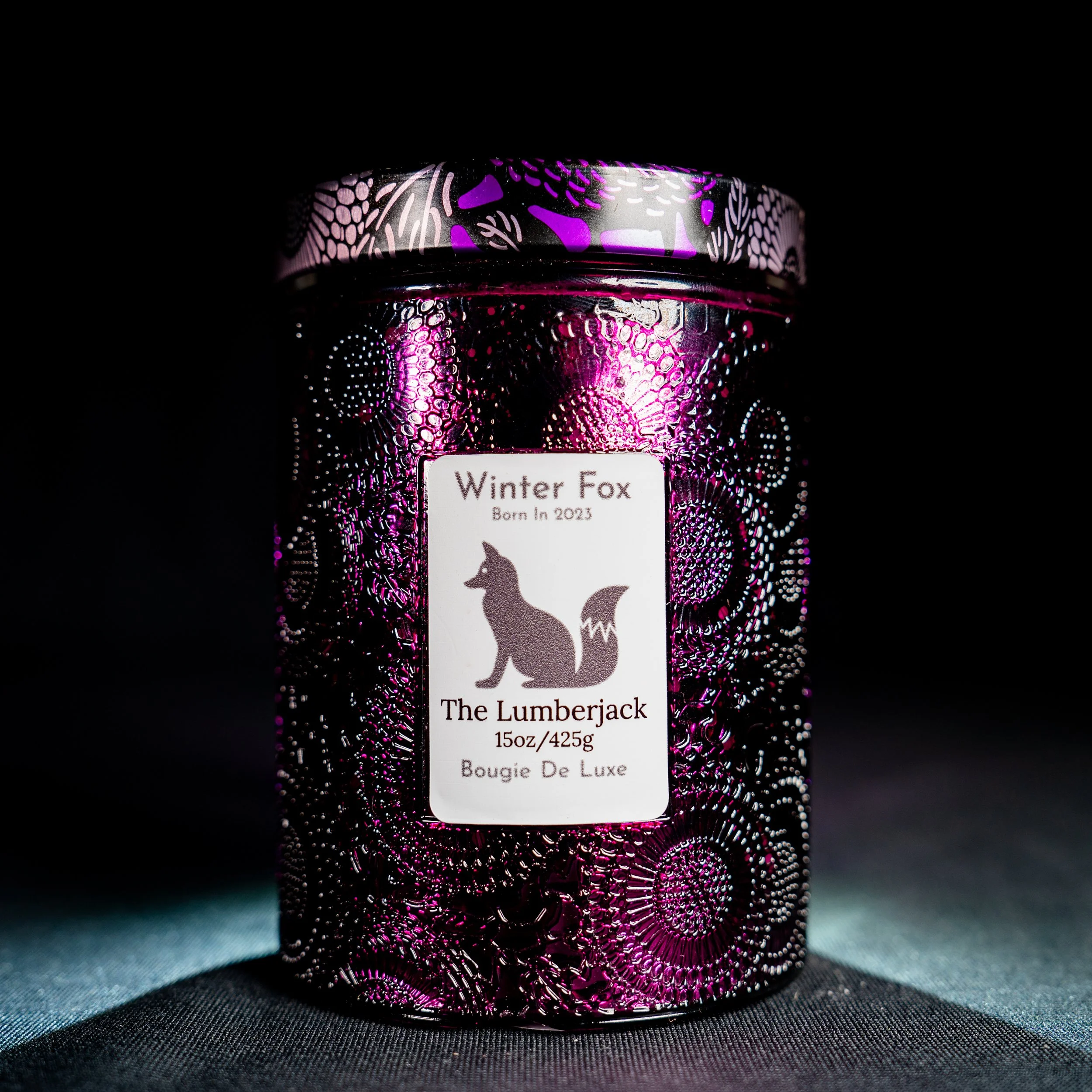 The Lumberjack Candle 15oz or 8oz — Winter Fox Candles